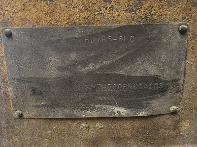 USED KOMATSU HD785-5LC