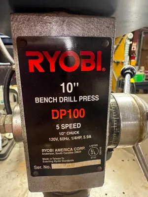 Used _UNKNOWN_ _UNKNOWN_ Drill Press (Woodworking) Ohio US | Myron Bowling Auctioneers Inc #1504266