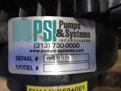 USED BRINKMAN PUMPS IPPC6172A