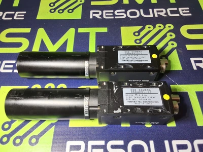 TOSHIBA CCD CAMERA CS8420i-11 WITH LENS - LOT OF 2 -