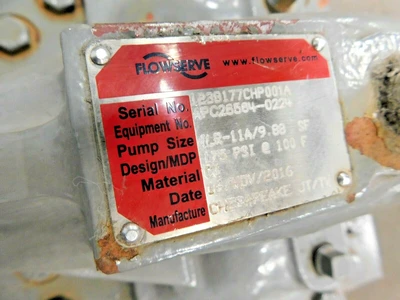 Used Flowserve 4LR-11A/9.88 SF Centrifugal Pumps Ohio US | Equipment Recovery Corp. #1330567