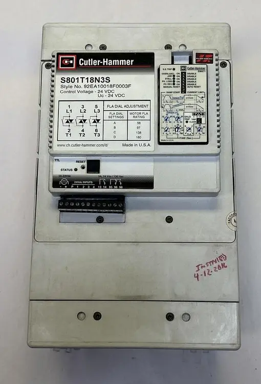 Used CUTLER-HAMMER S801T18N3S Starters | Surplus Asset Holdings #1205287