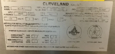 152-0286 Cleveland KGT-6-T 6 Gallon Gas Kettle