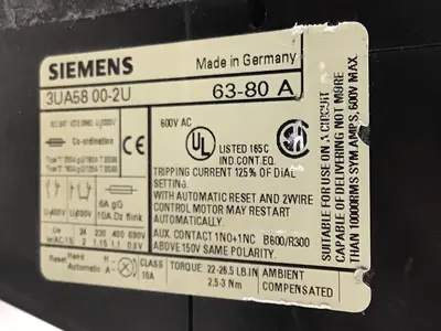 USED SIEMENS 3TF48