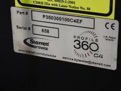 USED STARRETT BYTEWISE P360300100C4EF