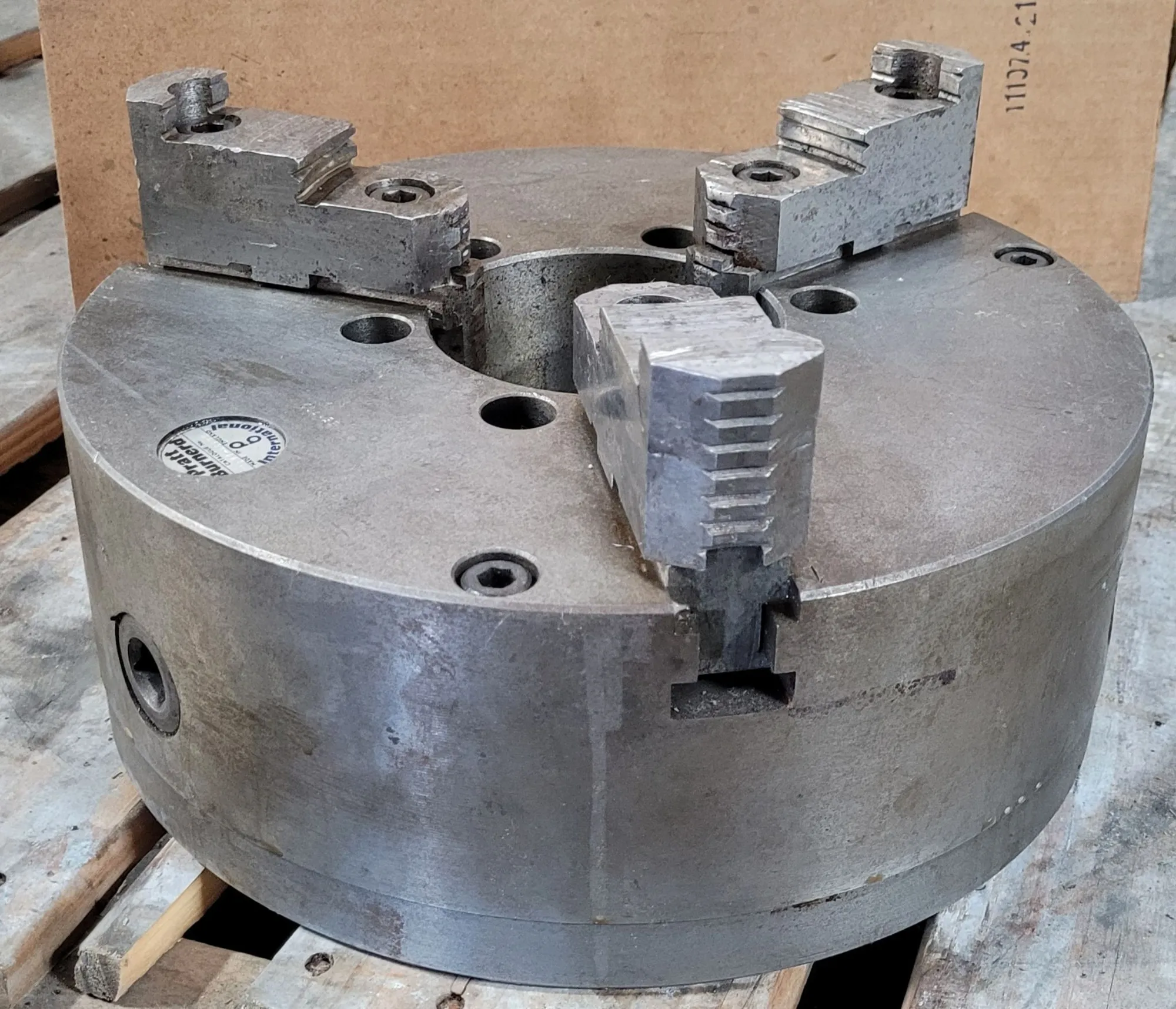 USED PRATT BURNERD 12in - 3 Jaw Chuck
