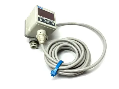 ZSE40F-C6-62L | SMC  Digital Vacuum Pressure Switch - Used