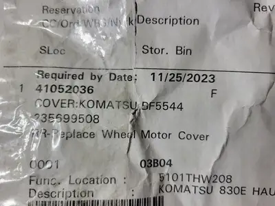 NEW KOMATSU BF5544