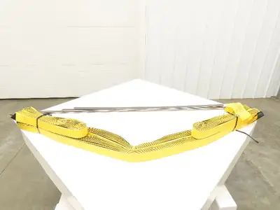 Akon Lift Table Bellows 72x42x42" Bolt On Bars Black Yellow Fire Retardant Vinyl