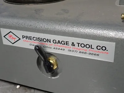 Used PRECISION GAGE & TOOL CO _UNKNOWN_ Automatic Air Permeability Testers Ohio US | HGR 24 #785490