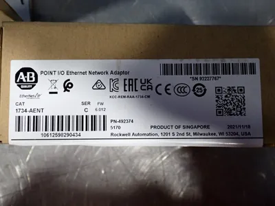 Used 2021 ALLENBRADLEY 1734AENT PLC Ethernet Equipment Ohio US | HGR 24 #802831