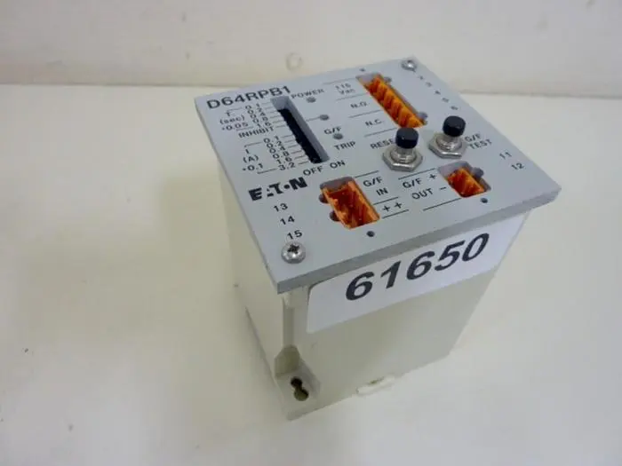 Used EATON CORPORATION D64RPB1 Relays & Switches Michigan US | Ideal Machinery #592713
