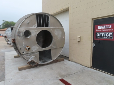 3,000 gallon Stainless Steel Mix Tank with Dish Bottom