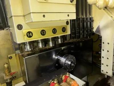 2008 GANESH CYCLONE 32CS Swiss Type Automatic Screw Machines | Toolquip, Inc. (3)