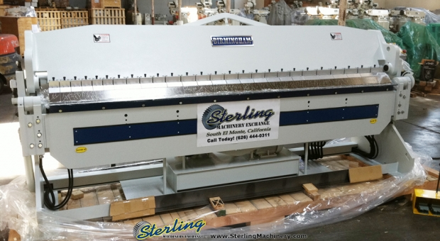 New | in-Stock BIRMINGHAM VH-1010-6 Box & Pan Brakes including Finger California US | Sterling Machinery Exchange #1465641