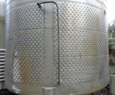 15,000L S/S JKTD  Vertical Enclosed Storage Tanks