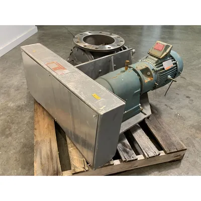 Used 10" Stainless Steel Flo-Tronics Rotary Airlock Feeder Valve