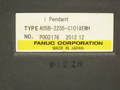 Fanuc A05B-2255-C101#EMH Welding Robot Teach Pendant With E-Stop MHE2 READ