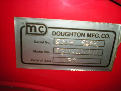 DOUGHTON SPRING RETRACTABLE AIR HOSE REEL