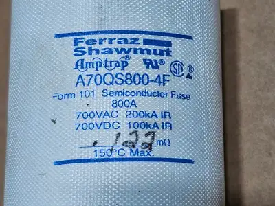 USED FERRAZ SHAWMUT A70QS800-4F
