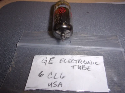USED GE GE 6CL6  TUBE