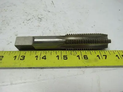 Greenfield No.5303 7/8"-9 3pc 4 Flute Tap Set Plug Taper Bottom  HHS GH4