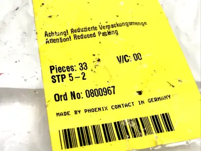 STP 5-2,0800967 | Phoenix Contact STP 5-2 Marker Carriers 0800967 LOT OF 80 - New – Open box