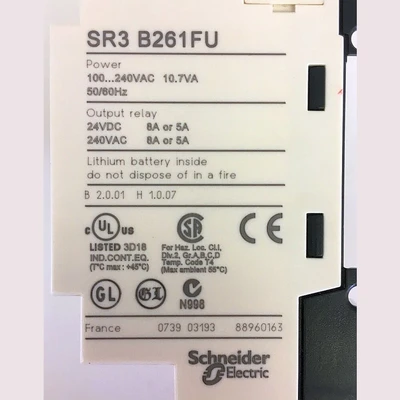 Schneider SR3 PLC Relay
