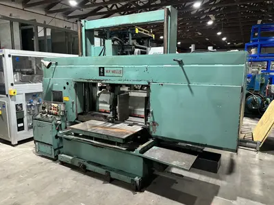 Used 1998 WF WELLS B-25-2 Horizontal Band Saws Indiana US | Aucto #1418299