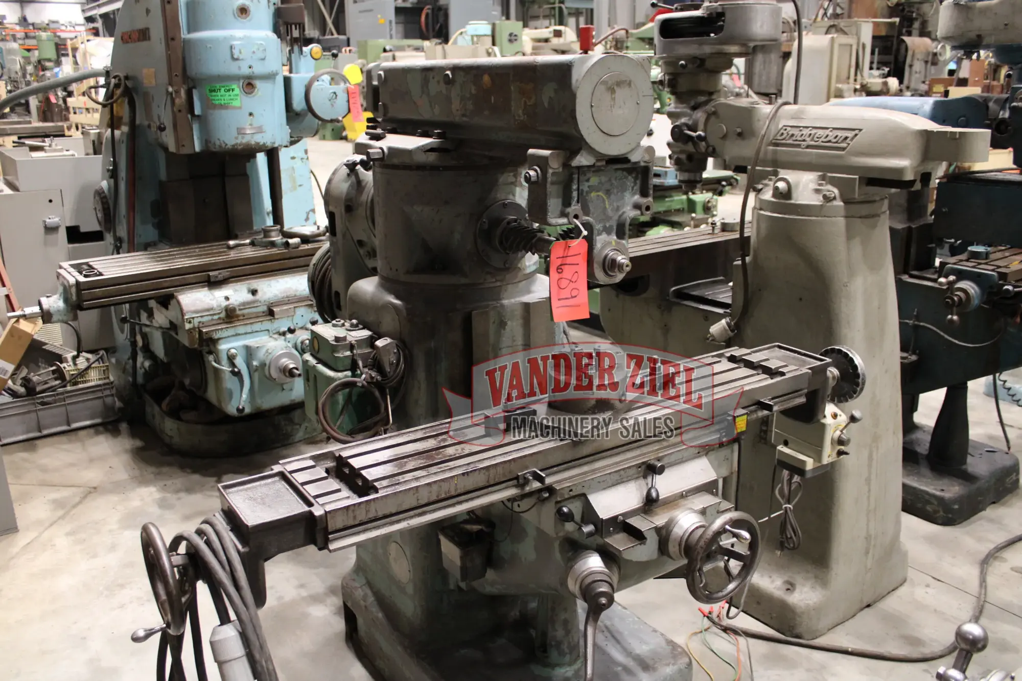 Used WELLS-INDEX 860 Vertical Mills Michigan US | Vander Ziel Machinery Sales #482764