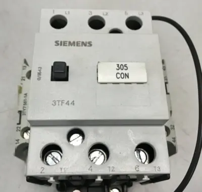 Used SIEMENS 3TF4422-0A PLC Contactors | Ideal Machinery #625530