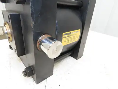 Parker 08.00 D2ALU14A 3.000 Pneumatic Air Cylinder 8" Bore 3" Stroke 250PSI