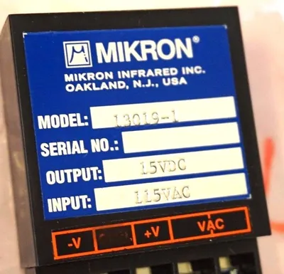 2 NEW MIKRON INFRARED 13019-1 POWER BLOCKS 130191