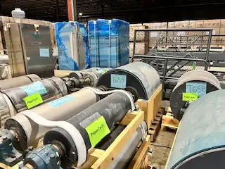 USED 1900 VALMET PILOT COATER