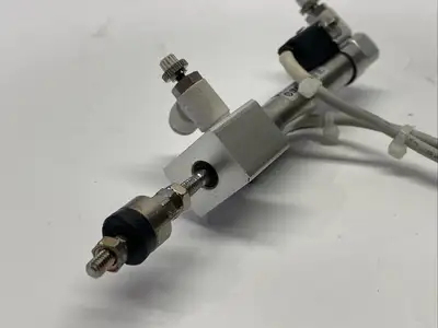 CDJ2RA10-45-C73 | SMC  Pneumatic Cylinder 10mm Bore 45mm Stroke w/2x D-C73 - Used
