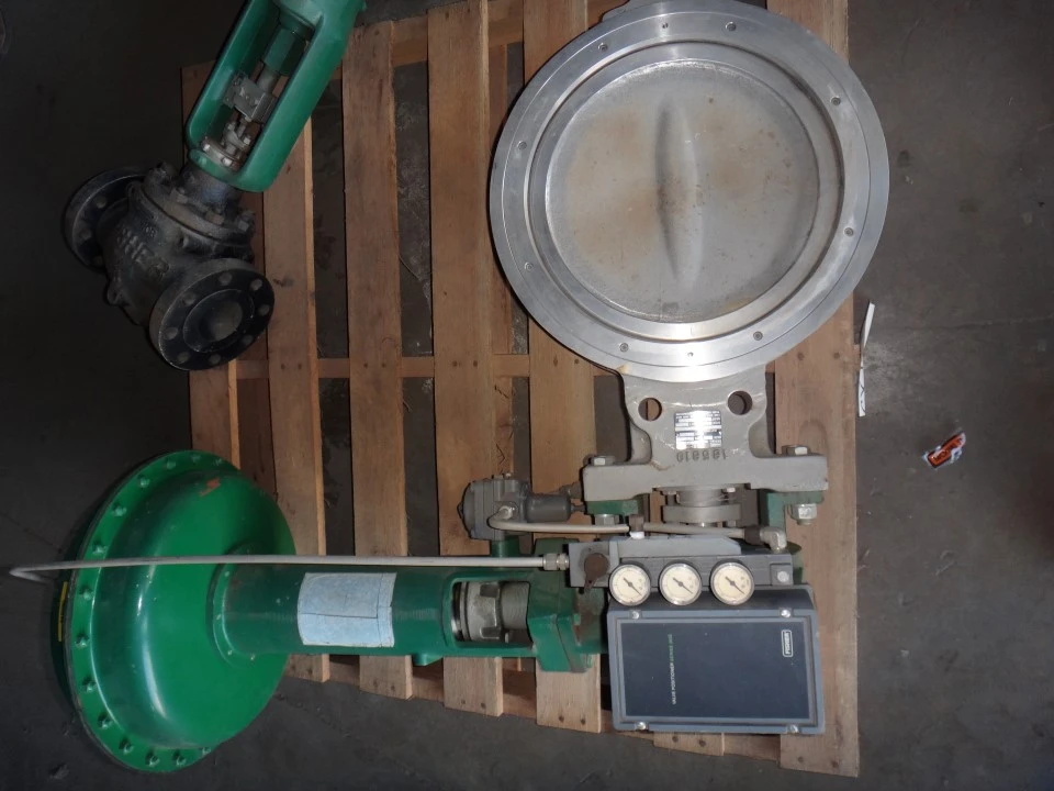 Fisher Posi-seal 16" Stainless Control Valve