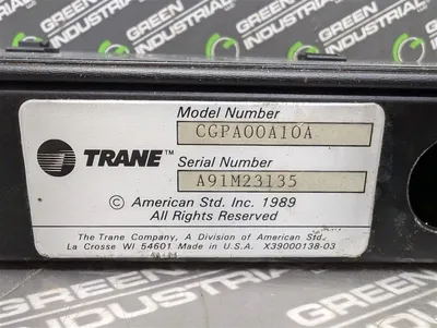 Trane CGPA00A10A Chiller Remote Display Panel X13650359-02 Rev. D Used
