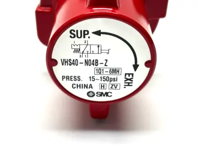Used SMC Manual Lockout Single Action Relief Valve 3-Port Pump & Valve Parts Michigan US | Maverick Industrial Sales #1487595