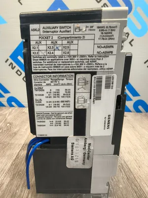 SIEMENS LDX3B150 Circuit Breakers | ESS Industrial Equipment Sales (8)