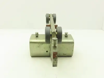 Spanco 1000Lb 1/2 Ton Overhead Bridge Crane End Truck  *Missing Wheel*