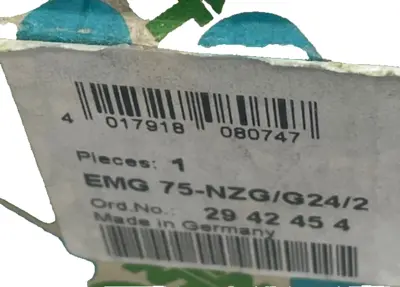 NEW PHOENIX CONTACT EMG-75-NZG-G24-2 VOLTAGE REGULATOR 2942454 EMG75NZGG242