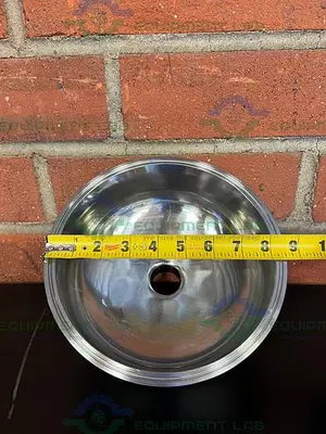 Stainless Steel  Cylindrical Reducer 1 1/2" to 8 1/2" Sanitary Fittings