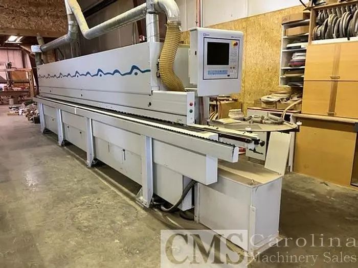 Used 2007 BRANDT KDF 680 SINGLE SIDED EDGEBANDER WITH PRE MILLING AND CORNER ROUNDING Edge Banders PY | CAROLINA MACHINERY SALES #420914