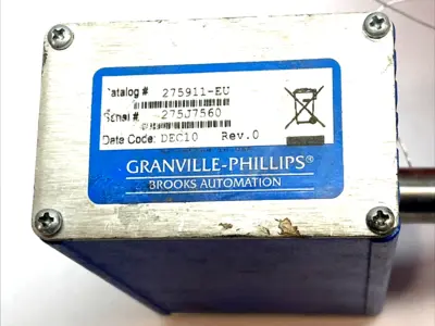 USED GRANVILLE-PHILLIPS MINI-CONVECTRON GAUGE KF16 3-DIGIT DISPLAY