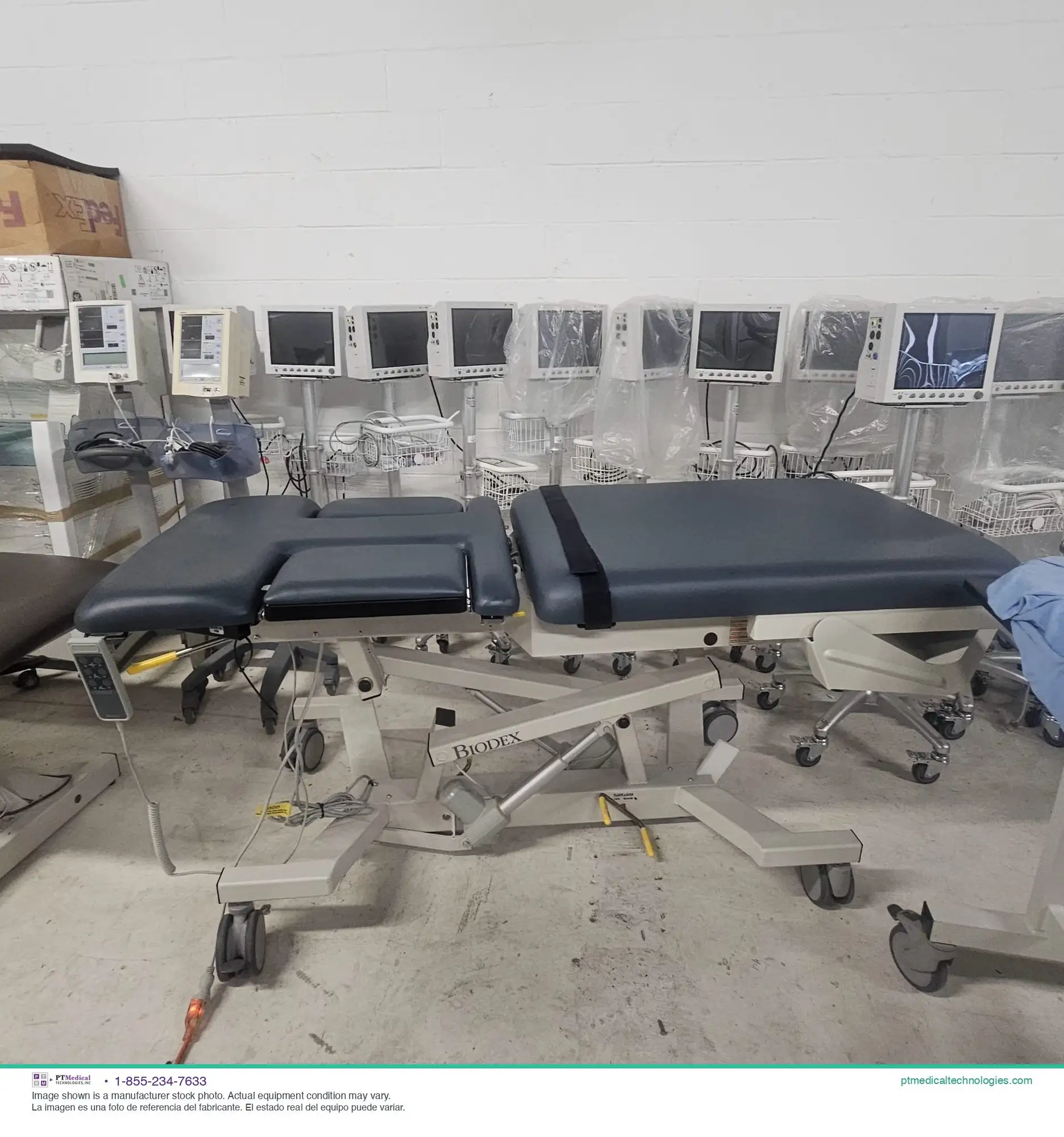 Used Biodex Medical Systems Echo Pro Tables/Stretchers/Gurneys Texas US | PT Medical Technologies #1458795