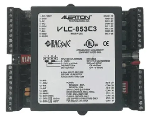 Alerton VLC-853C3 BACnet-Compliant High-Performance Field Controller [Refurbished]