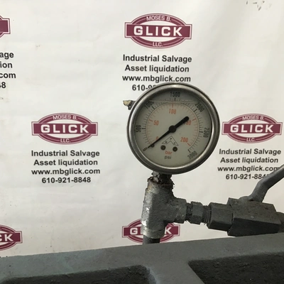 Carver M Laboratory Hydraulic Press with Enerpac PUJ1200B Hydraulic Pump