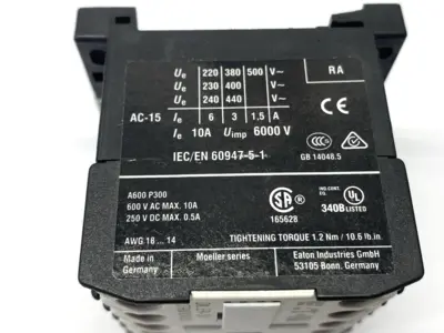 USED EATON MINIATURE CONTROL RELAY XTRM10A31