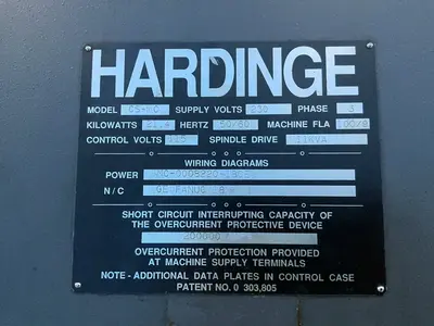 Used HARDINGE CSMC Vertical Machining Centers Ohio US | HGR 24 #1463379