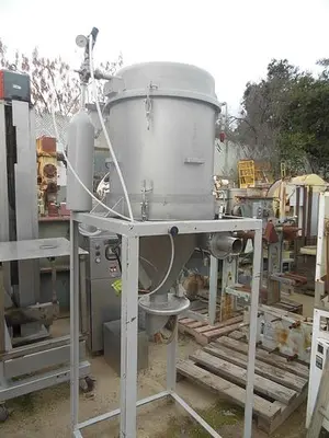 Dust Collector, 16 SF, S/St, Separator, Pulse Jet #S742677